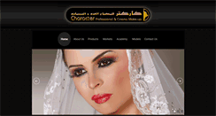 Desktop Screenshot of character-makeup.com